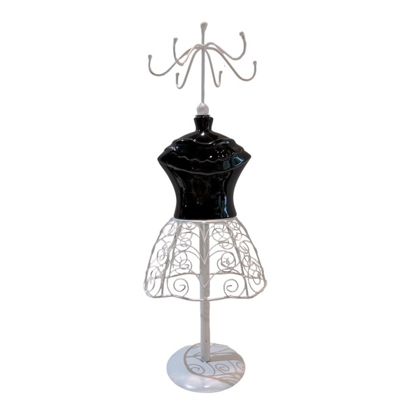 Mannequin Metal Tall Dress‎ Form Jewelry Holder - Picture 1 of 6